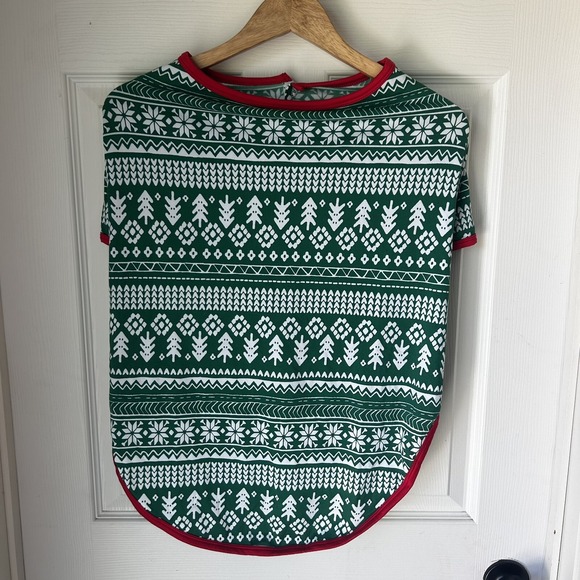 Other - Christmas‎ Holiday Pet Costume Pajamas Size XL Christmas Design Red Green BxN